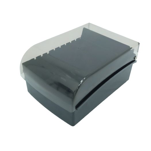 fichário de mesa 4x6 preto waleu fichário de mesa 4x6 preto waleu