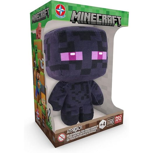 pelúcia enderman minecraft estrela pelúcia enderman minecraft estrela
