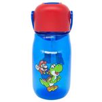 garrafa flip 400ml infantil super mario zona criativa