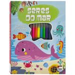 meu adorável superkit de colorir: seres do mar