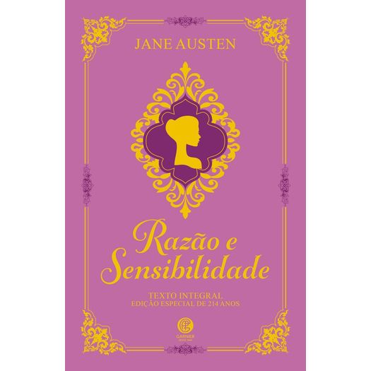 razão e sensibilidade - edição luxo almofadada
