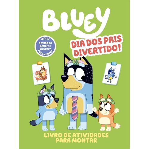 bluey livro de atividades para montar