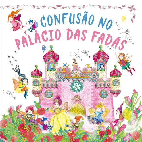 confusão no palácio das fadas - livro de história pop-up