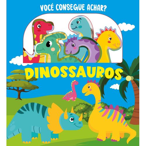 você consegue achar? dinossauros