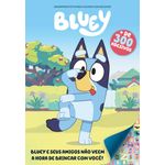 bluey megaprancheta para colorir com adesivos