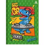 caderno brochurão 80 folhas saurus capa dura caderno brochurão 80 folhas saurus capa dura