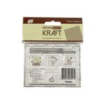 bloco adesivo memo pautado kraft bloco adesivo memo pautado kraft