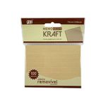 bloco adesivo memo pautado kraft bloco adesivo memo pautado kraft