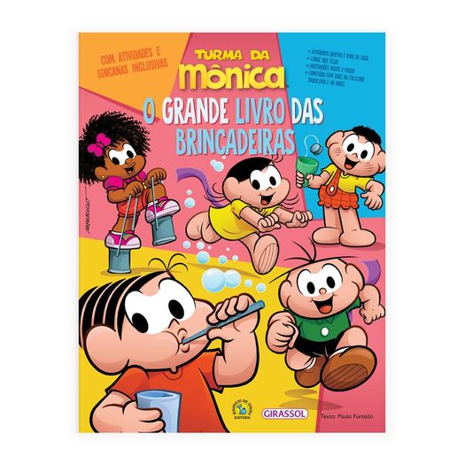 turma da mônica - o grande livro das brincadeiras turma da mônica - o grande livro das brincadeiras
