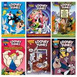 combo quadrinhos looney tunes - kit com 6 quadrinhos