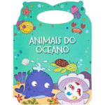 colorindo animais - um livro com alça: animais do oceano