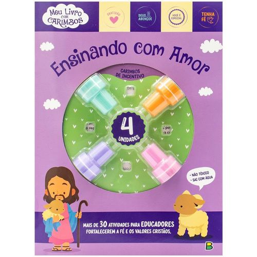 meu livro com carimbos: ensinando com amor