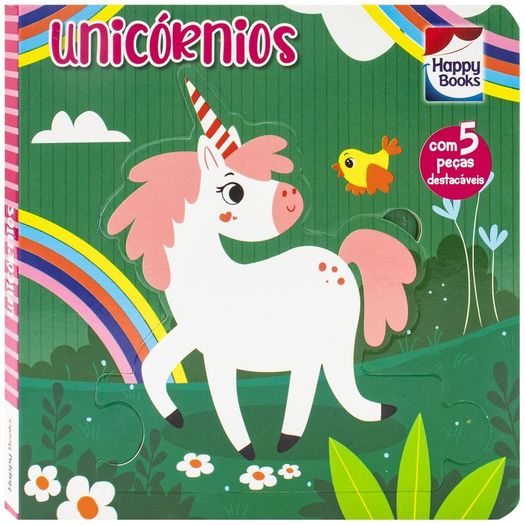 leia, encaixe & brinque: unicórnios