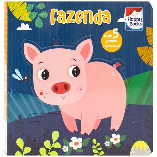 leia, encaixe & brinque: fazenda