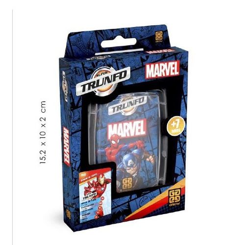 jogo de cartas super trunfo marvel