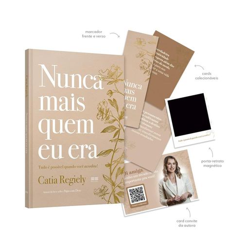 nunca mais quem eu era + brindes