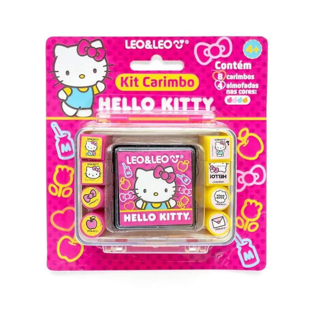 Carimbo Hello Kitty Com 8 Modelos - Livrarias Curitiba