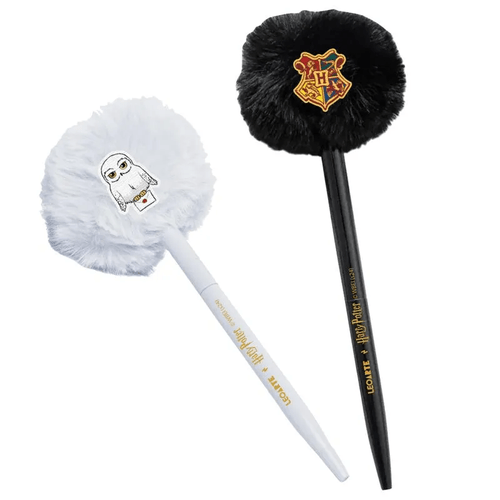 caneta esferográfica pompom harry potter diversos modelos