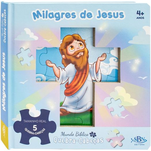 mundo bíblico em quebra-cabeças: milagres de jesus mundo bíblico em quebra-cabeças: milagres de jesus