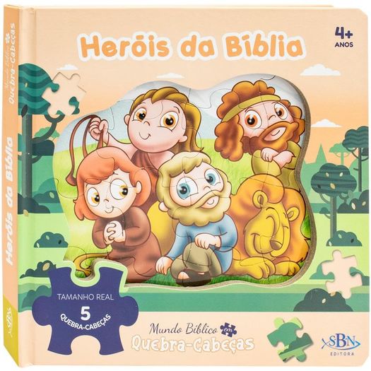 mundo bíblico em quebra-cabeças: heróis da bíblia mundo bíblico em quebra-cabeças: heróis da bíblia