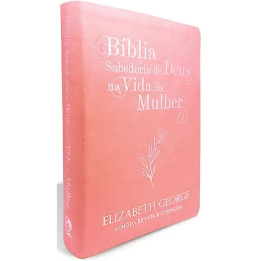 bíblia sabedoria de deus na vida da mulher - média luxo rosa bíblia sabedoria de deus na vida da mulher - média luxo rosa