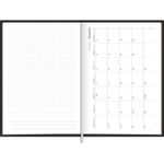 agenda 2025 diária pratika preta costurada agenda 2025 diária pratika preta costurada