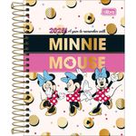 agenda 2025 diária minnie diversos modelos espiral