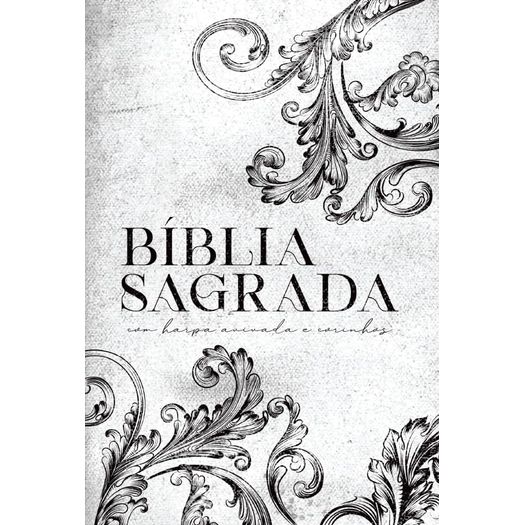 bíblia arc ornamentos branca - letra gigante bíblia arc ornamentos branca - letra gigante