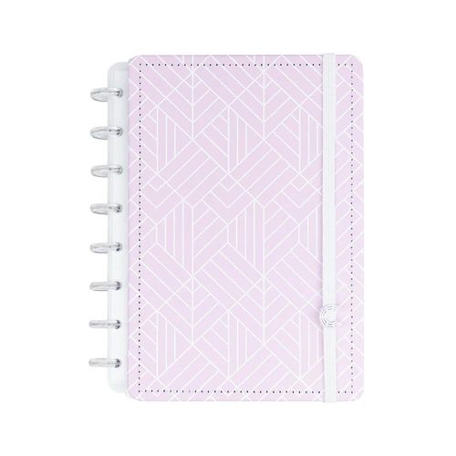 caderno inteligente 80 folhas a5 ice pink cibound