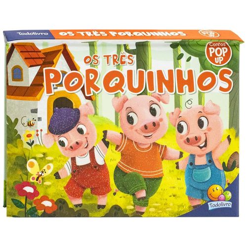 contos pop-up - os três porquinhos