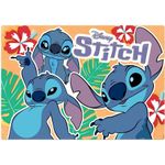 quebra-cabeça 120 peças grandão stitch quebra-cabeça 120 peças grandão stitch