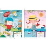 caderno aritmética brochura 96 folhas sapeca