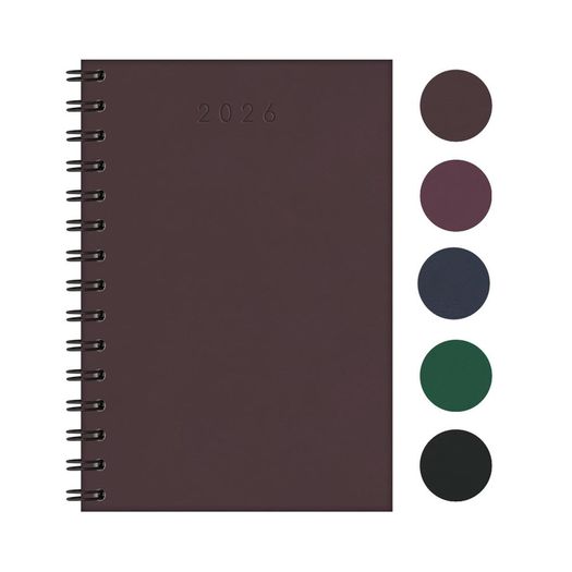 agenda 2026 diária cristal espiral diversos modelos agenda 2026 diária cristal espiral diversos modelos