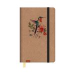 caderno de anotações pequeno kraft fly/adventures