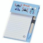 bloco adesivo stitch com caneta bloco adesivo stitch com caneta