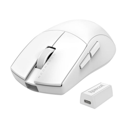 mouse wireless king 4k pro branco - redragon mouse wireless king 4k pro branco - redragon