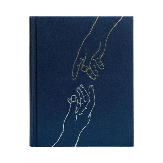 bíblia nvi com espaço para anotações -  tecido azul bíblia nvi com espaço para anotações -  tecido azul