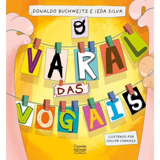 o varal das vogais