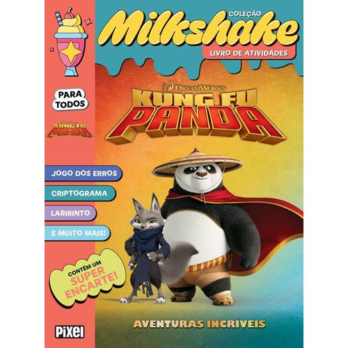 coleção milkshake - kung fu panda