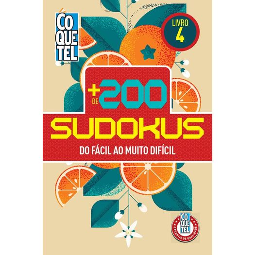 mais de 200 sodoku - livro 4 - fácil ao muito dificil