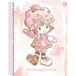 caderno colegial 1x1 80 folhas capa dura moranguinho diversos modelos