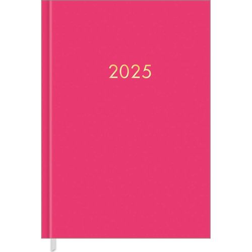 agenda 2025 diária napoli rosa costurada