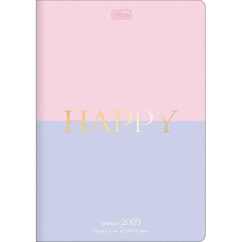 planner 2026 happy diversos modelos grampeado