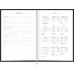 agenda 2026 diária pratika preta costurada agenda 2026 diária pratika preta costurada