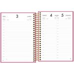 agenda 2026 diária napoli rosa espiral agenda 2026 diária napoli rosa espiral