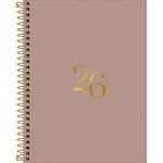 agenda-2026-diaria-vanilla-diversas-estampas-espiral