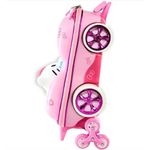 mochila com rodinha hello kitty carro