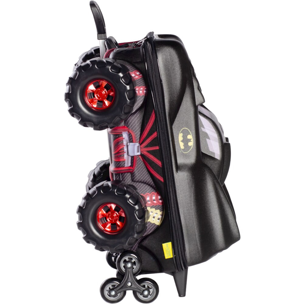 Mochila Com Rodinha Batmovel Monster Trucks Livrarias Curitiba