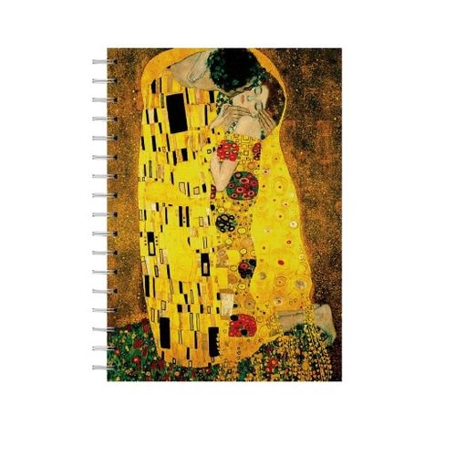 caderno universitário 1x1 200 folhas capa dura o beijo