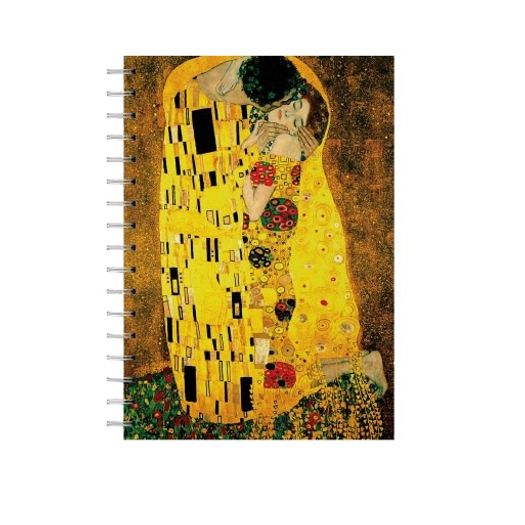 caderno 1x1 200 folhas capa dura o beijo 17,5x24cm caderno 1x1 200 folhas capa dura o beijo 17,5x24cm